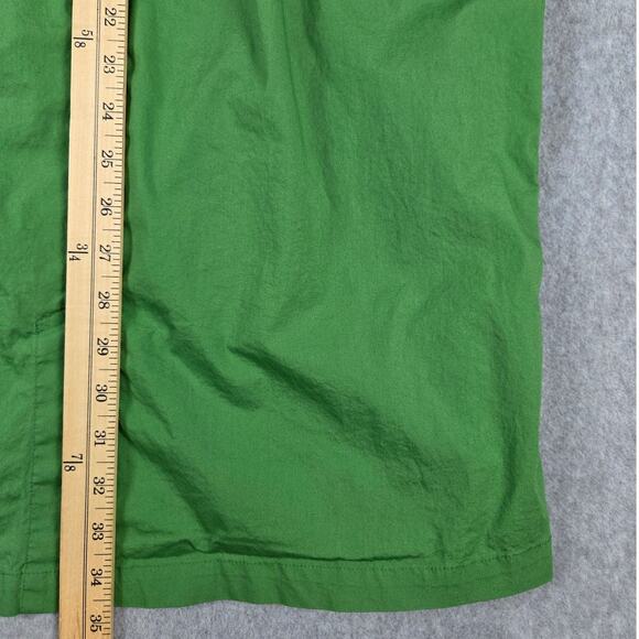 eShakti Dress Size 1X 16W Green Scallop Neck Cap Sleeves Side Zipper Pockets - Picture 15 of 16
